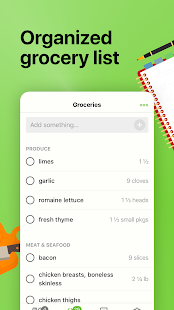 Mealime - Meal Planner, Recipes Grocery List