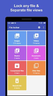 File locker - Lock my files Screenshot