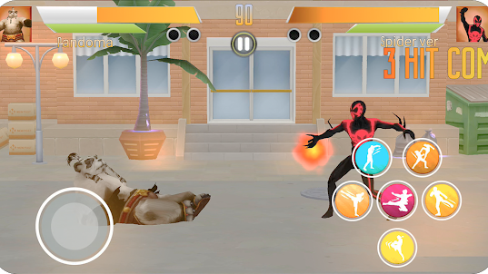 Spider Fight Game Rope Hero 3d