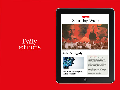 Screenshot of The Week magazine