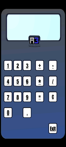 R3 Basic Calculator Screen 2