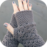 Crochet Fingerless Gloves icon