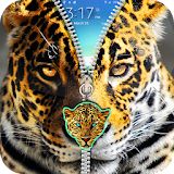 Cheetah Leopard Zipper Lock icon