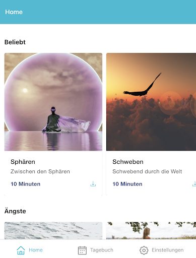 Android application Kopfraum - Meditation screenshort