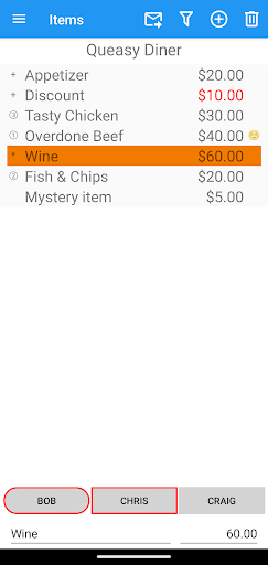 DivisiBill Screen 3