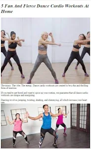 How to Do Cardio Dance Exercis