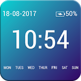 Always on Clock Lockscreen - Double tap Screen On icon