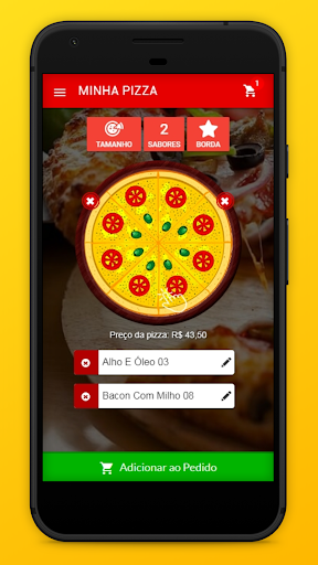 Pizzaria Formosa Delivery Screen 2