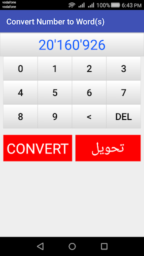 Convert Number to Word Screenshot 1 - AppWisp.com