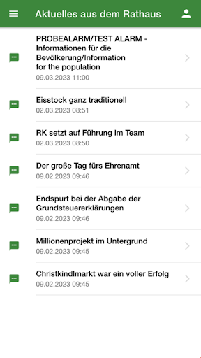 Gemeinde Kirchberg im Wald Screen 2