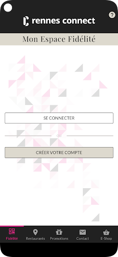Android application Rennes Connect screenshort