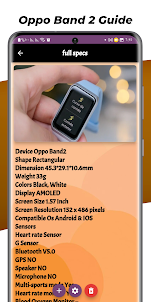 Oppo Band 2 smart watch Guide