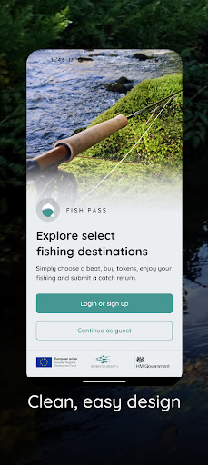 Android application FishPass screenshort