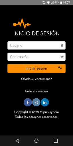 Android application Mipuplay screenshort