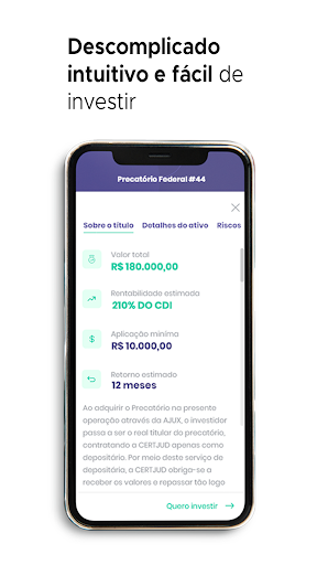 Ajux Investimentos Screen 2