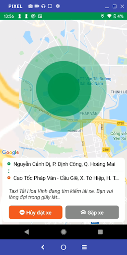 Taxi tải Hoa Vinh