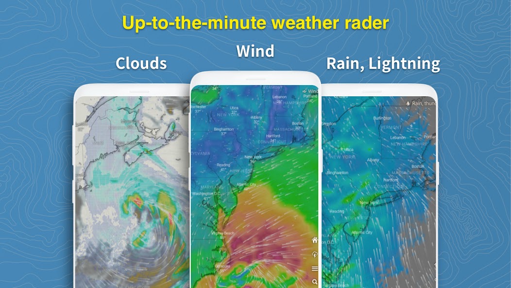 Weather Screen-Forecast, Radar