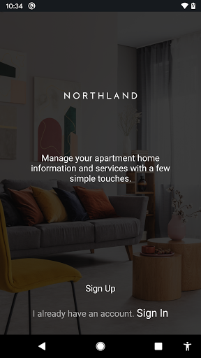 Android application Northland Living screenshort