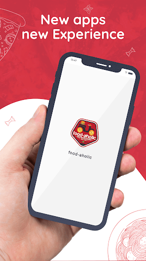 Android application food-aholic Food Delivery screenshort