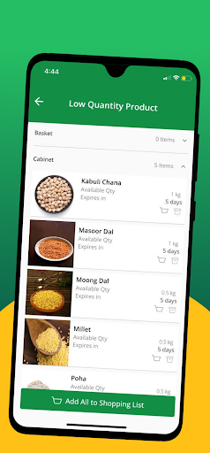 ManageMyKitchen Screen 3