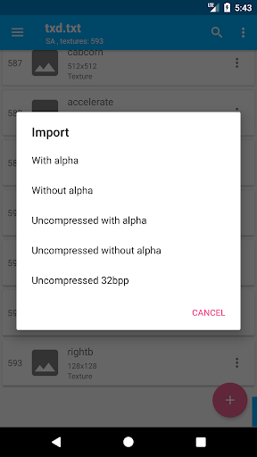 TXD Tool screenshot 2