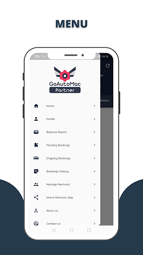 Partner App - GoAutoMac Screen 2