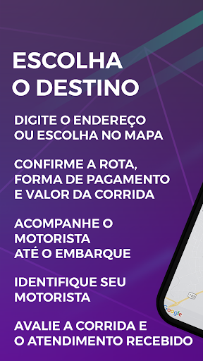 Android application Smart Mobi - Passageiro screenshort