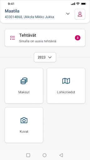 Android application Vipu-mobiili screenshort