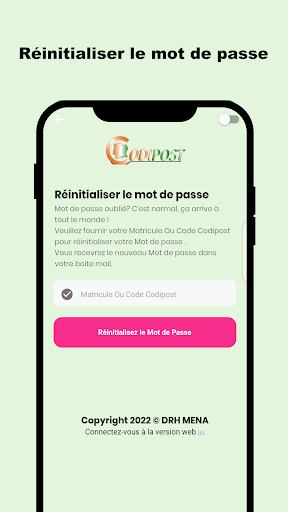 CODIPOST MENA Screen 2