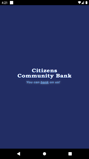 Android application Citizens Community Bank MO screenshort