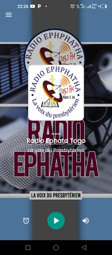Android application Radio Ephata Togo screenshort