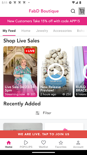 Screenshot of FabD Boutique