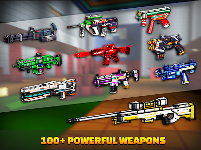 Cops N Robbers:Pixel Craft Gun Screenshot