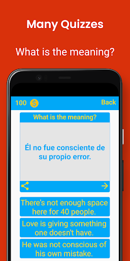 Spanish Phrases Screen 3