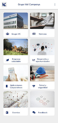 Android application Grupo Vall Companys screenshort