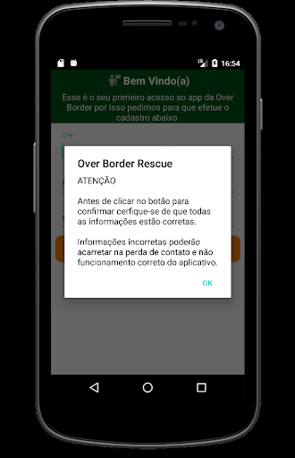 Android application Over Border screenshort