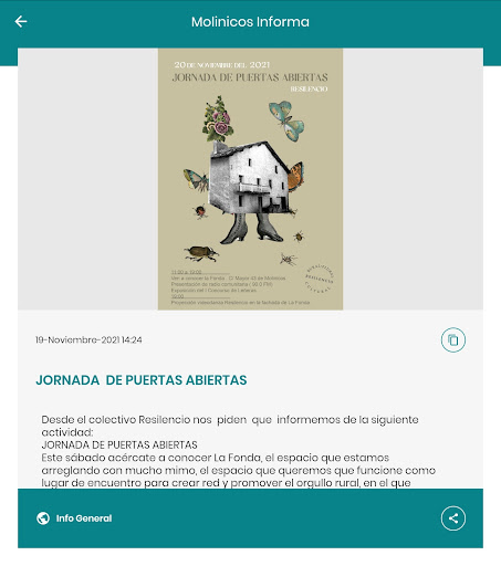 Molinicos Informa Screen 3