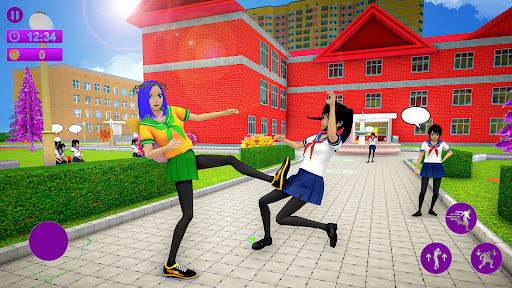 Anime Girls Life School Games.