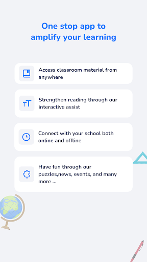 Android application Habrie Student screenshort