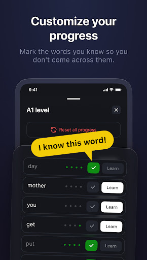Learn language with MiroLang Screen 3