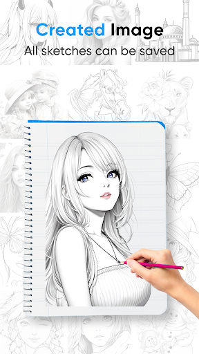 DrawFlow - Pencil Photo Sketch Screen 3