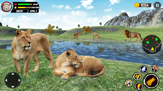 Lion Family Simulator 3d Games apkpoly screenshots 9