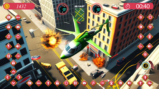 Superhero Games Mafia City Sim