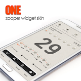 One Zooper Widget Skin icon