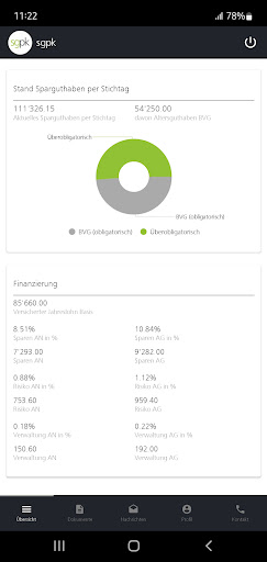 sgpk-Versichertenportal Screen 3