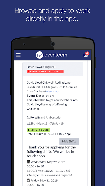 Eventeem Staffing - 2.1.0 - (Android)