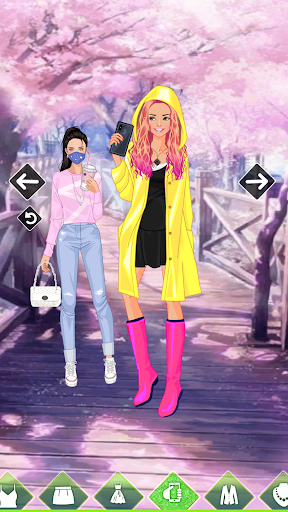 Spring dress up game