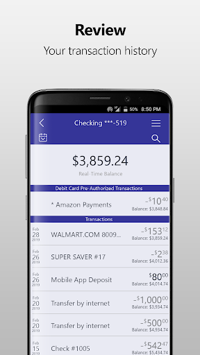 SBSWMO Mobile Banking Screen 3
