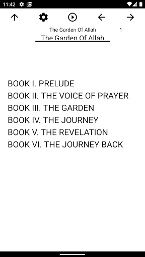 Android application Book, The Garden Of Allah screenshort