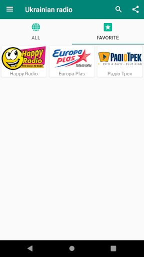 Ukrainian radio Screen 3